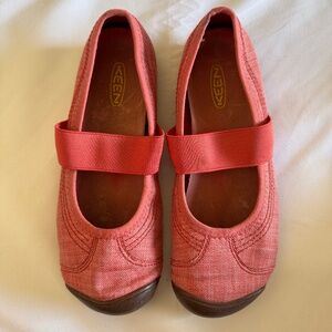 Keen Women's Sienna Mary Jane Orange Canvas